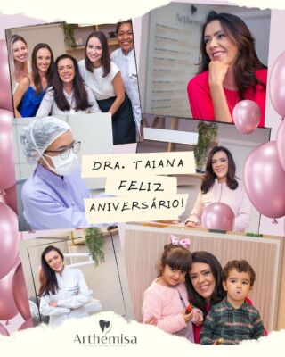 🥳💐
Hoje é um dia muito especial aqui na clínica Arthemisa! 

É o dia da nossa Boss, nossa Dra querida, nossa amiga que sempre tem uma palavra de mansidão e um sorriso largo no rosto, a mãe, a administradora! 

Obrigaaaado @drataianans somos muito gratos por tudo e por tanto, FELIZ ANIVERSÁRIO ✨🎁💐

#aniversario #drataiana #bday #clinicaarthemisa #odontofloripa